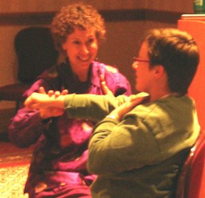Dr. Stone during a student Soul Detective session Dr. Stone during a student Soul Detective session